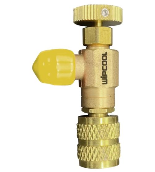 Вентиль для сервісного штуцера 5/16″ F x  1/4″ M WIPCOOL  MCV-2 R410