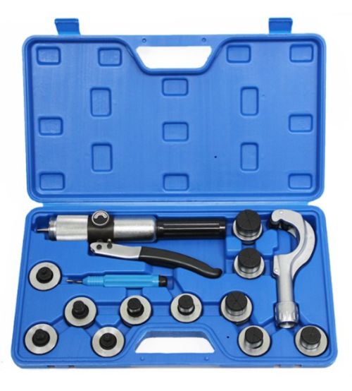 Комплект для розширення труб із гідравлічним приводом із змінними  насадками +труборіз та ример ZENGO Китай CT-300AL 