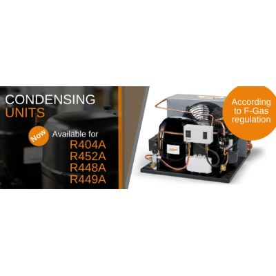 Новая серия эко-дизайна конденсаторных агрегатов Cubigel Compressors на халадгентах R404A • R452A • R448A • R449A